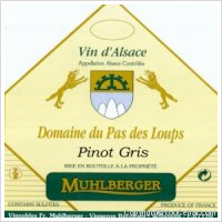 Domaine du Pas des Loups, Pinot Gris
