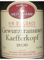 Domaine Léon Heitzmann - Kaefferkopf