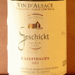 Frédéric Geschickt - Grand Cru Kaefferkopf