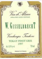 Willy Gisselbrecht - Vendanges Tardives