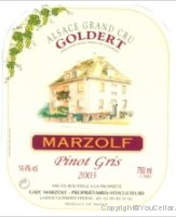 Marzolf - Grand Cru Goldert