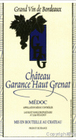 Château Garance Haut Grenat