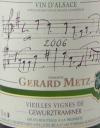 Domaine Gérard Metz - Vieilles Vignes