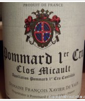 Domaine Francois Xavier de Vaux - 1er Cru Clos Micault