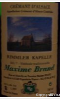Maxime Brand - Rimmler Kapelle - Brut