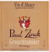 Paul Zinck Gewurztraminer Prestige