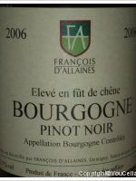 François d'Allaines - Pinot Noir
