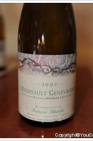 François Mikulski, Premier Cru Genevrières