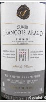 Vignerons  des  Côtes  d'Agly  - cuvée François Arago