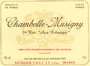 Domaine Leymarie - 1er Cru - Aux Echanges