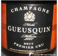 Nicolas Gueusquin - 1er Cru Brut Millésimé