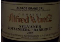 Domaine Alfred Wantz - Grand Cru Zotzenberg - Barrique