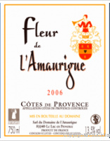 Domaine de l'Amaurigue - Fleur de l'Amaurigue