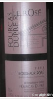 Le Rosé de Fourcas Dupré