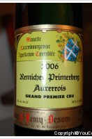 Caves Saint Remy Desom -  Grand Premier Cru - Remicher Primerberg - Auxerrois