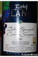 Biohof Lang - Blauer Zweigelt & Cabernet sauvignon 