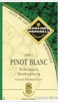 Caves du Sud Remerschen - Schengen Markusberg - Pinot Blanc