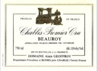 Domaine Alain Geoffroy - 1er cru Beauroy