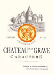 Château de la Grave - Caractère