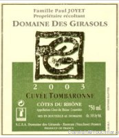 Domaine des Girasols - Cuvée Tombaronne