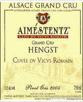 Aimé Stentz - Grand Cru Hengst - Cuvée du Vicus Romain