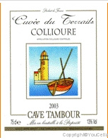 Cave Tambour - Cuvée du Terrails