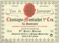 Veuve Henry Moroni - 1er Cru La Boudriotte