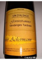 André Ackermann - Vendanges Tardives 