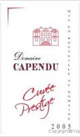 Domaine Capendu - Cuvée Prestige