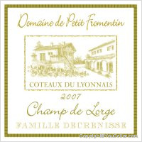 Domaine du Petit Fromentin - Champ de Lorge
