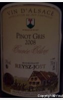 Reysz Jost Pinot Gris Cuvée Céline