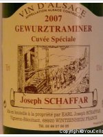 Joseph Schaffar - Cuvée Spéciale