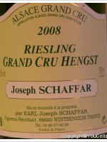 Joseph Schaffar - Grand Cru Hengst