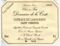 Domaine de la Coste - Elevé en Fût