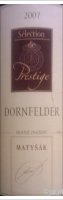 Víno Matysák - Sélection de Prestige - Dornfelder