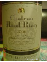 Château Haut Rian Cuvée - Les Bégonnes