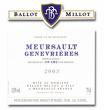Ballot-Millot et Fils - 1er cru Les Genevrières