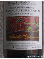 Albert Mann - Grand Cru Furstentum Vieilles Vignes