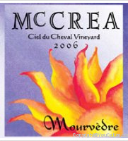 McCrea - Ciel du Cheval Vineyard Mourvedre
