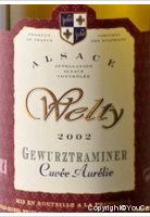 Welty - Cuvée Aurélie