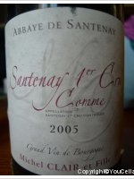 Abbaye de Santenay - 1er Cru - Clos Comme