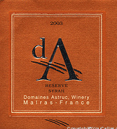 Domaine Astruc - Réserve Syrah