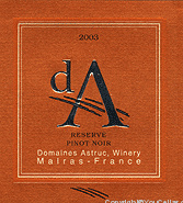 Domaine Astruc - Réserve Pinot Noir