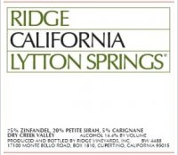 Ridge, Lytton Springs