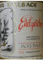 Jacky Bauer, Edelzwicker