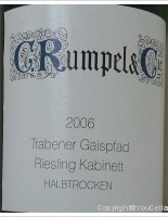 Rumpel - Trabener Gaispfad - Riesling - Kabinett Halbtrocken