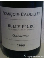 Domaine Raquillet - 1er Cru Grésigny