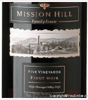 Mission Hill Five Vineyards Pinot Noir