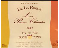 Vignoble De La Roque Les Pierres Chaudes