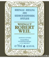 Weingut Robert Weil - Kiedrich Klosterberg Riesling Spätlese